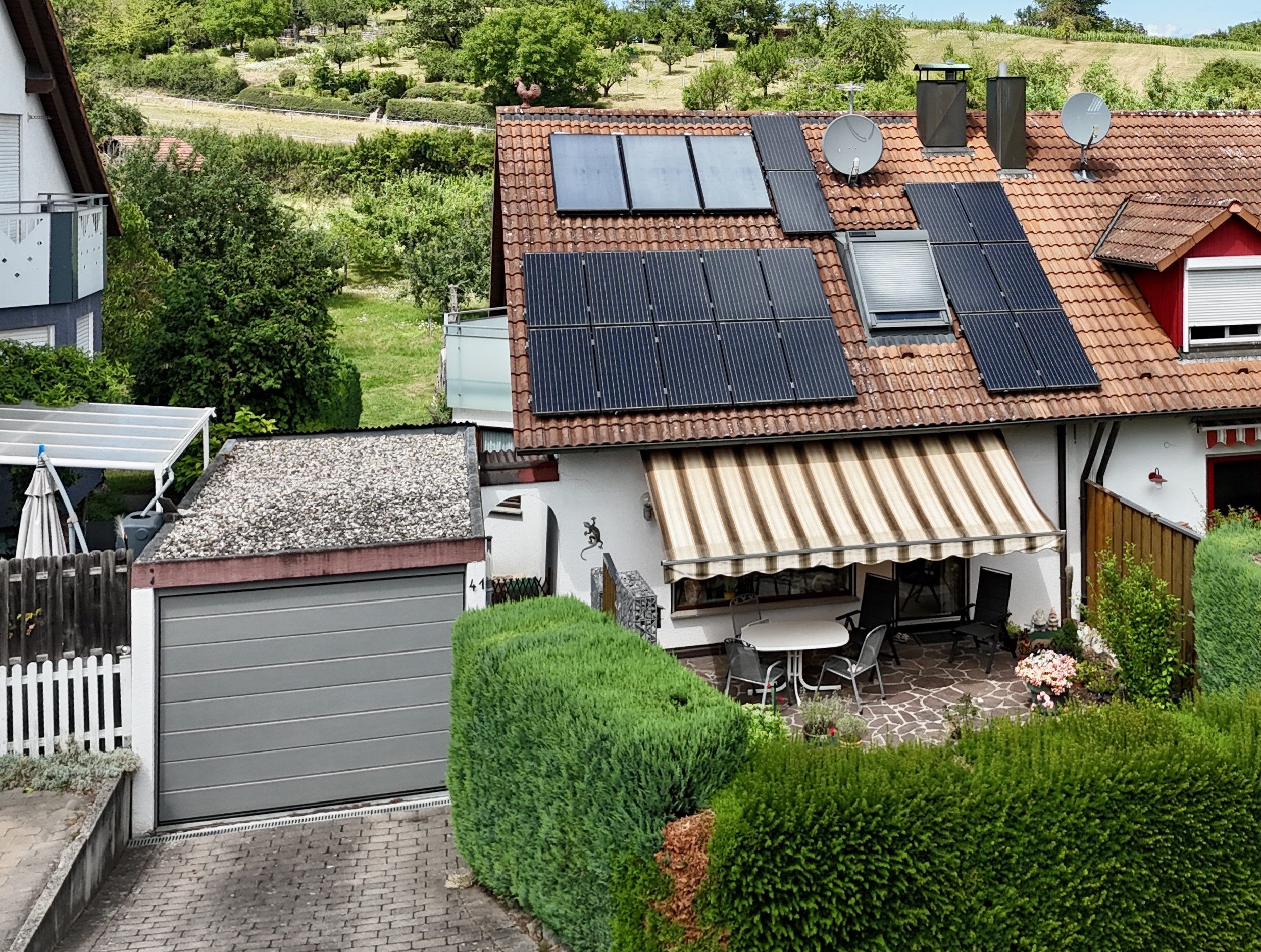 Doppelhaush�lfte Eberdingen