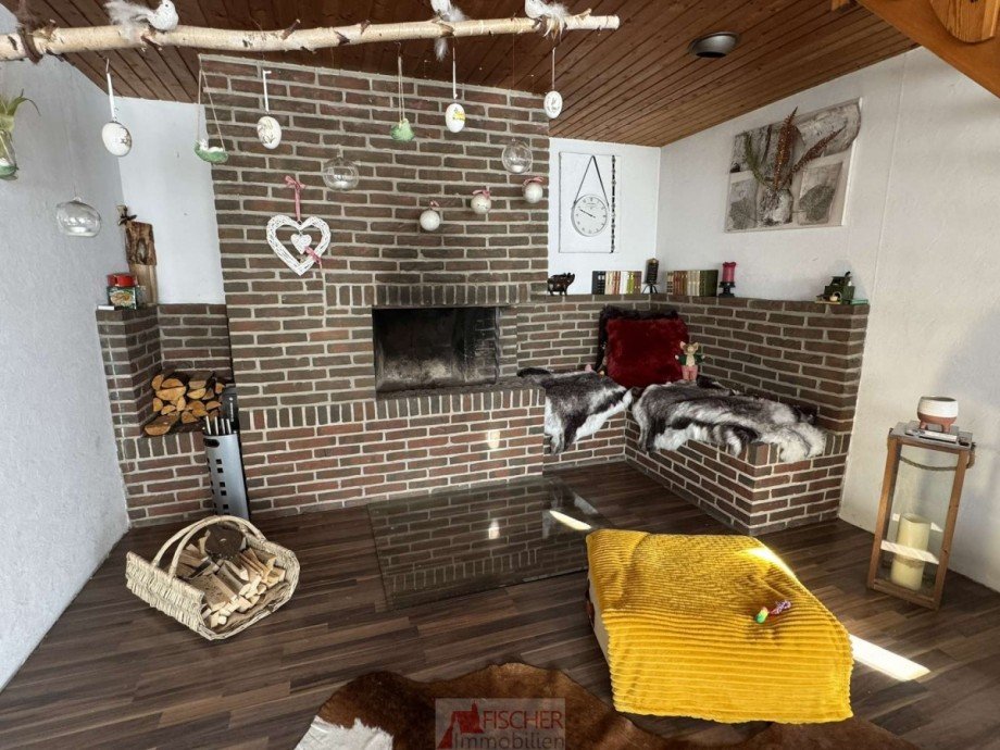 Kaminofen EG Zweifamilienhaus Oberriexingen