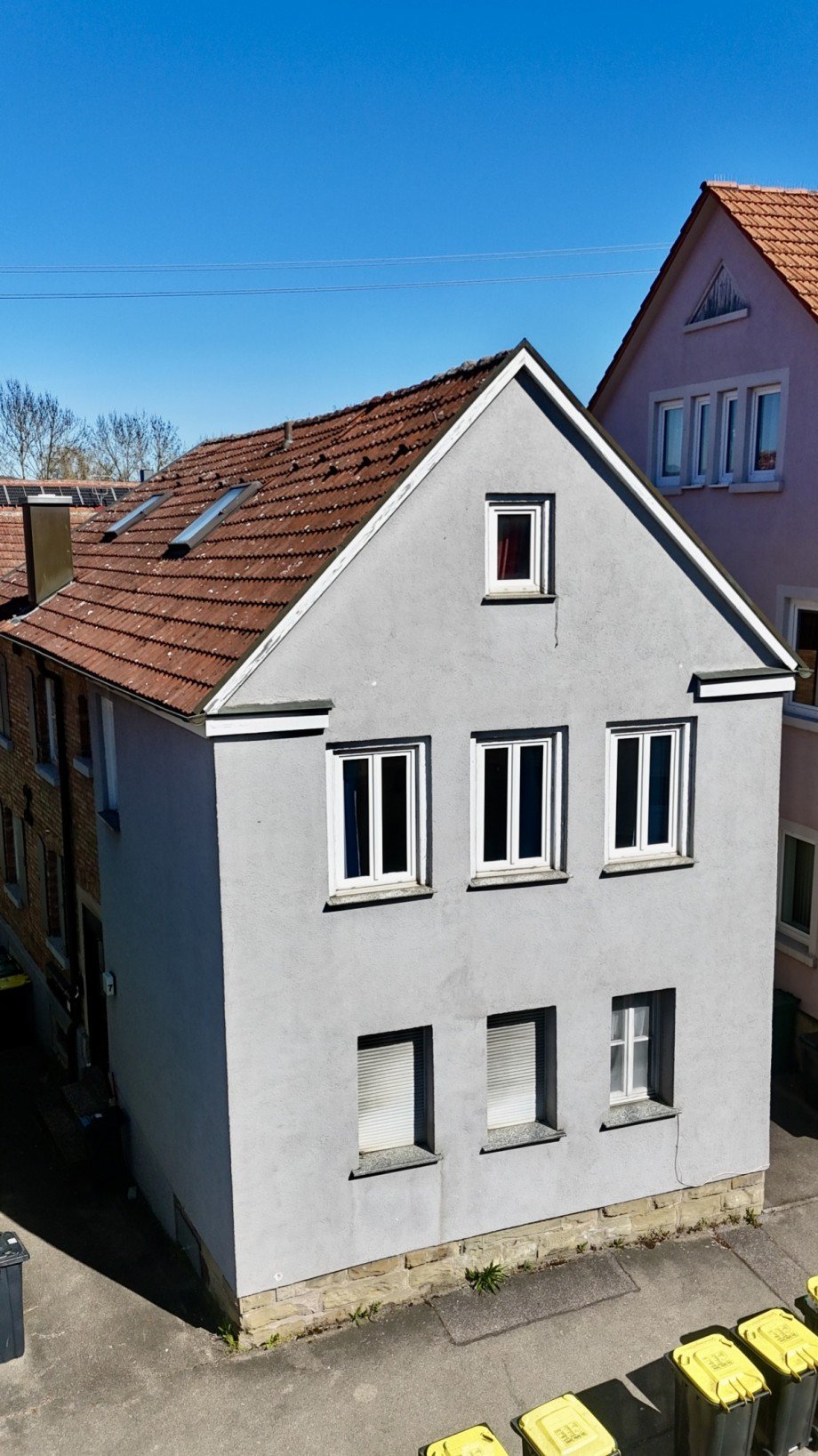 Au�enansicht Stra�enseite Mehrfamilienhaus Vaihingen an der Enz-Kleinglattbach