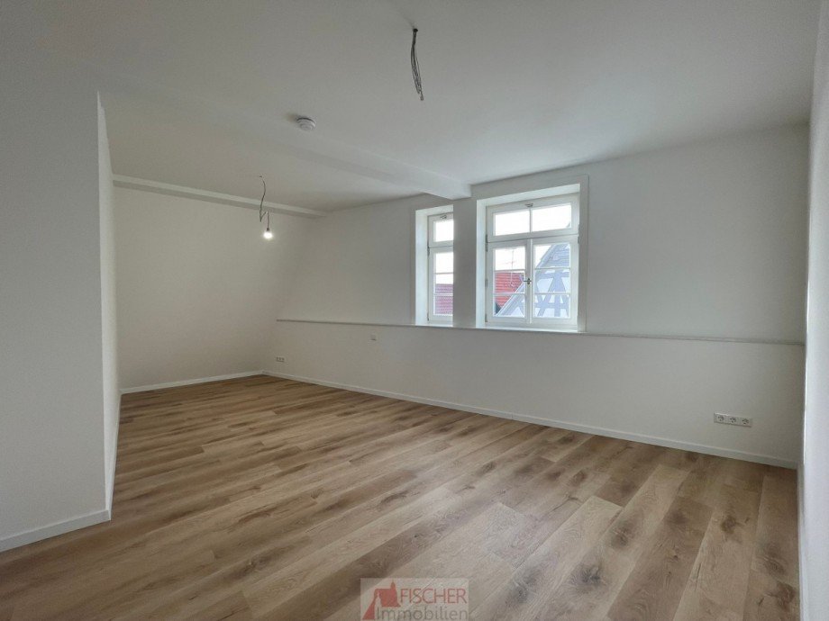 Wohnzimmer Etagenwohnung Vaihingen an der Enz