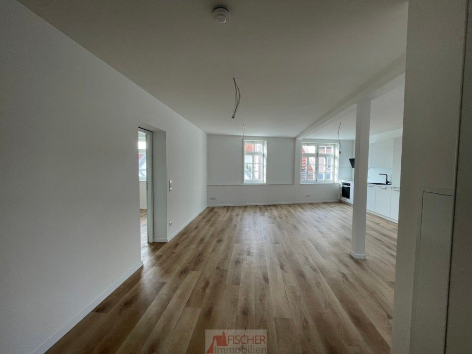 Wohnzimmer Etagenwohnung Vaihingen an der Enz