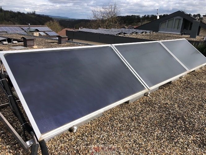 Solarthermieanlage Bungalow Vaihingen/Enz-Riet