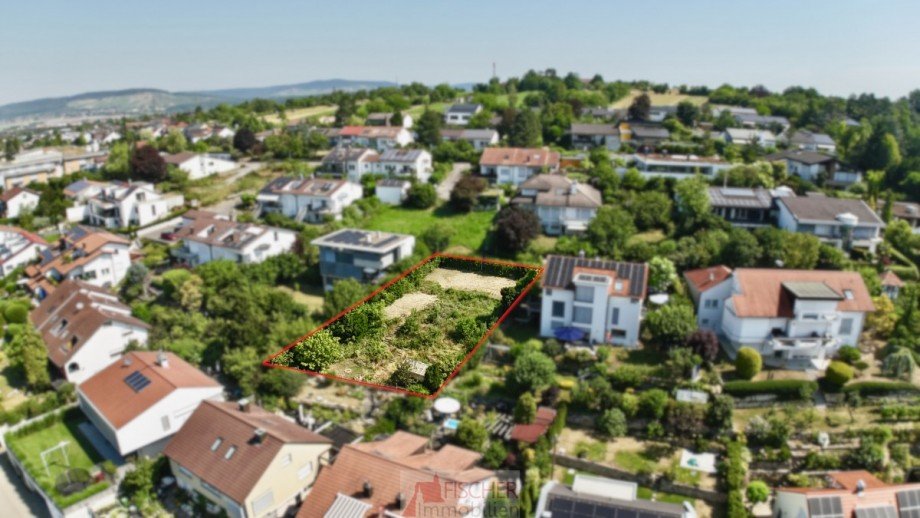 Luftaufnahme Wohngebiet Wohngrundst�ck Vaihingen an der Enz