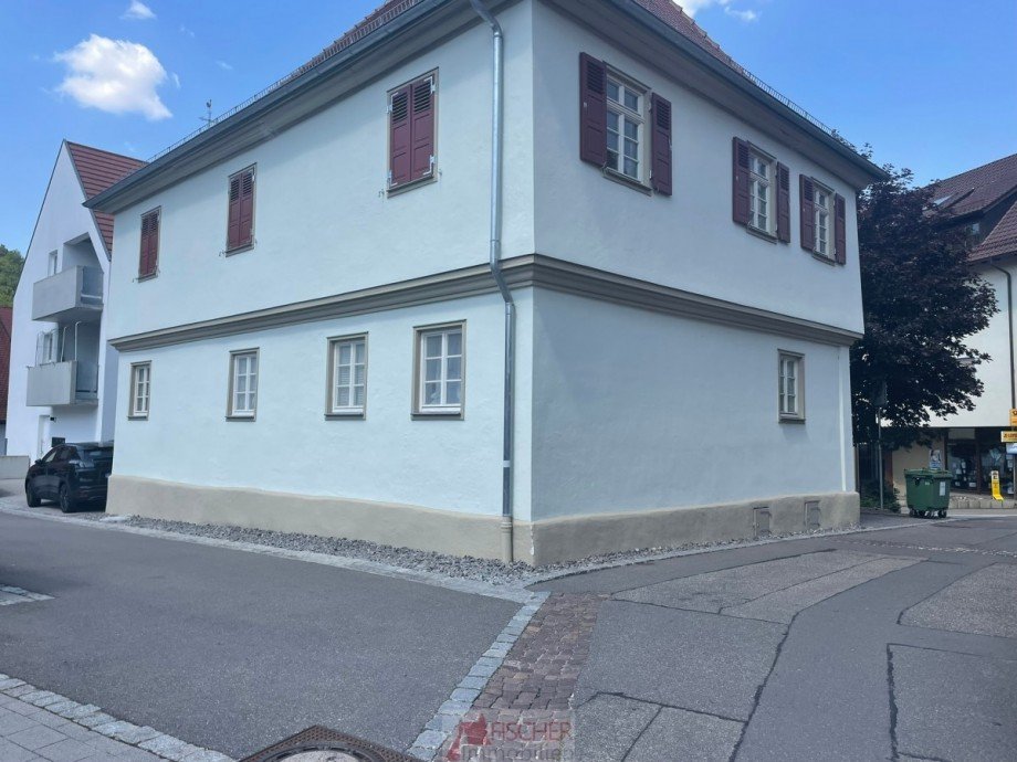 Au�enansicht Erdgeschosswohnung M�nsheim