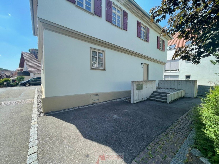 Au�enansicht Erdgeschosswohnung M�nsheim