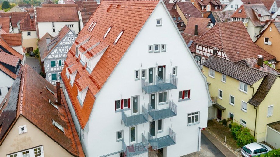 Au�enansicht Maisonettewohnung Vaihingen/Enz