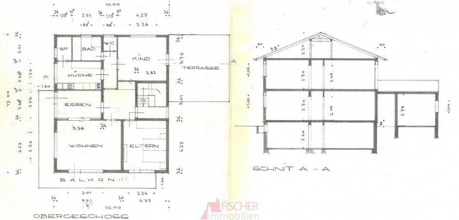 Grundriss Etagenwohnung Vaihingen an der Enz
