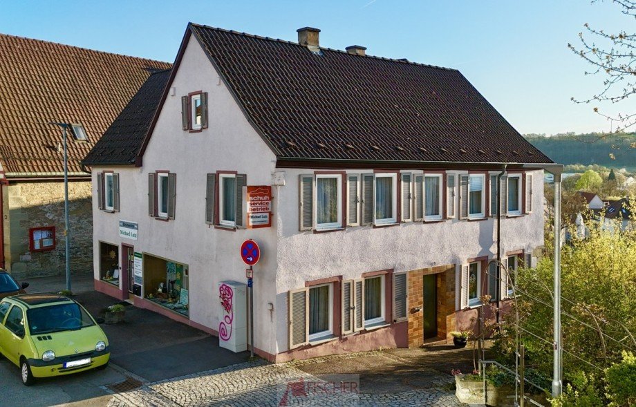 Au�enansicht Eingangsbereich Haus Vaihingen an der Enz