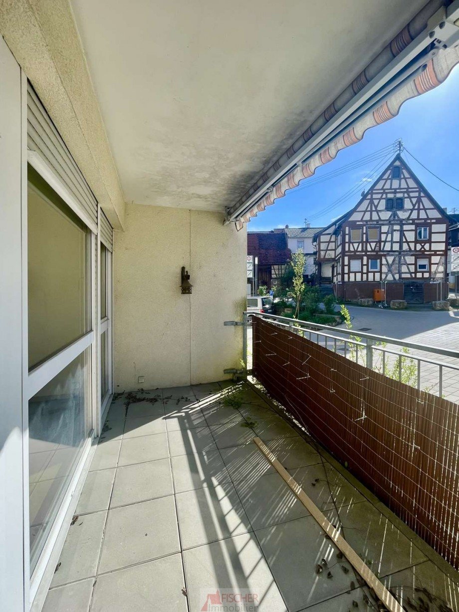 Balkon Erdgeschosswohnung Sersheim