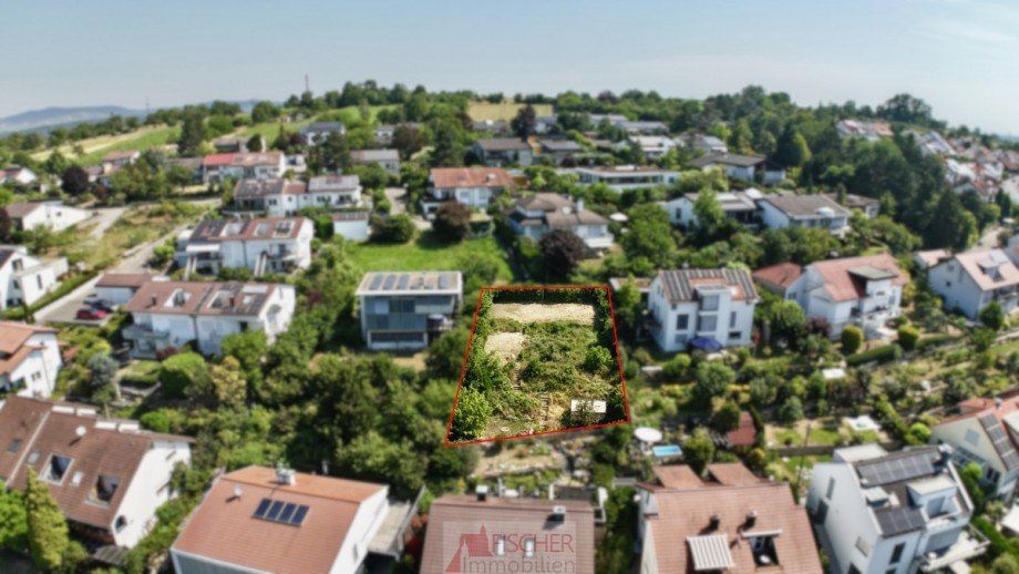 Luftaufnahme Wohngebiet Wohngrundst�ck Vaihingen an der Enz