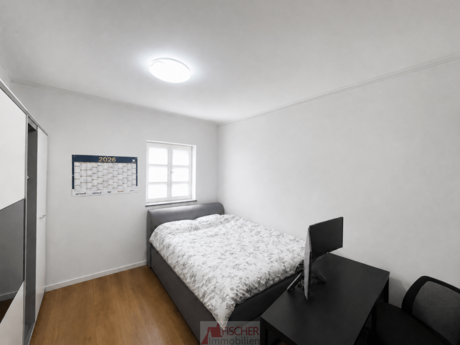 Schlafzimmer (KI bearbeitet) Erdgeschosswohnung M�nsheim