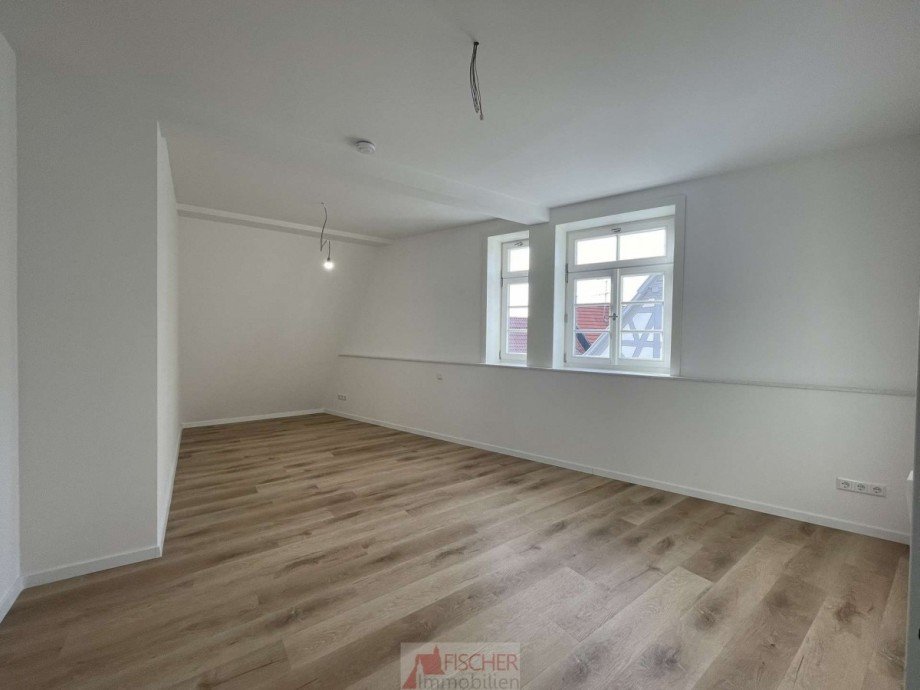 Wohnzimmer Etagenwohnung Vaihingen an der Enz