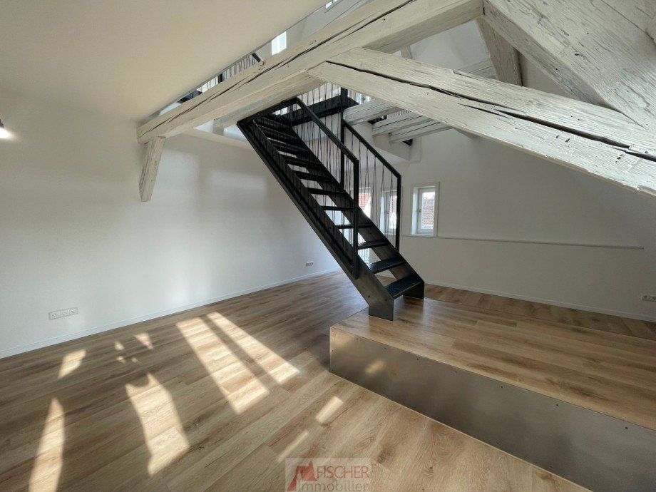 Wohnzimmer Maisonettewohnung Vaihingen/Enz