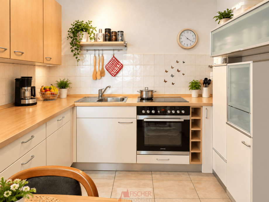 K�che (KI generiert) Etagenwohnung Schwieberdingen