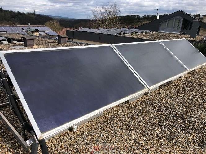 Solarthermieanlage Bungalow Vaihingen/Enz-Riet