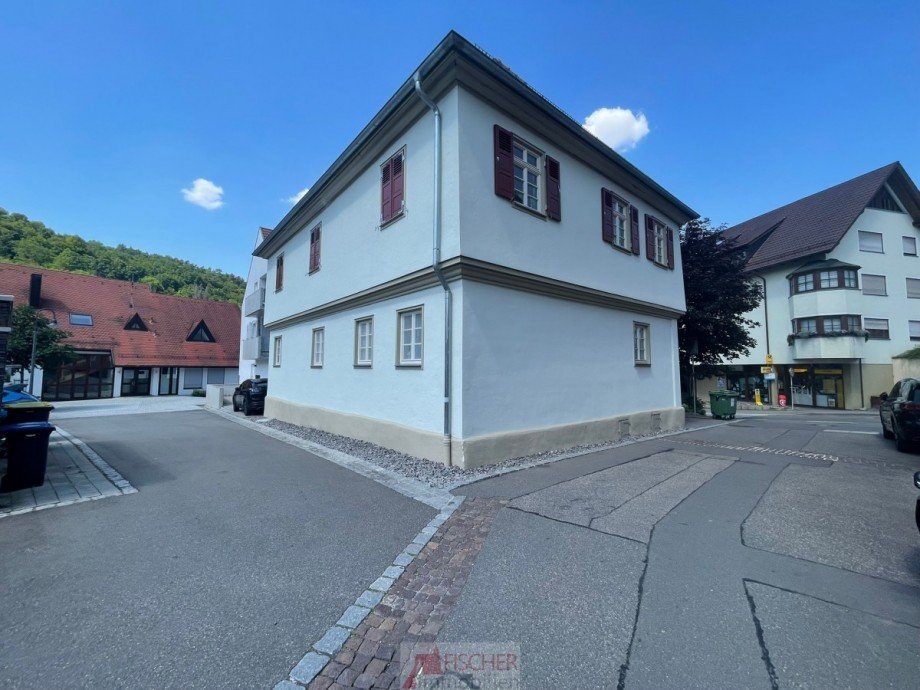 Au�enansicht Erdgeschosswohnung M�nsheim
